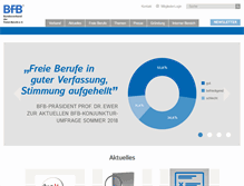 Tablet Screenshot of freie-berufe.de